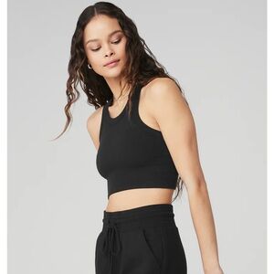 Alo Seamless Delight High Neck Bra